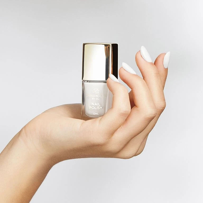 Zarko Beauty By Oli Nail Polish, White - Billede 4