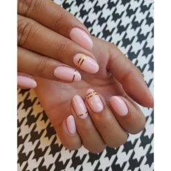CND Vinylux Nail Polish, 214 Be Demure -Laq Shield Shop 639370911809 1