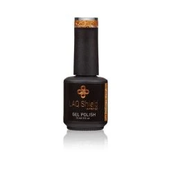 Laq Shield Gel Polish, Geuine Gold